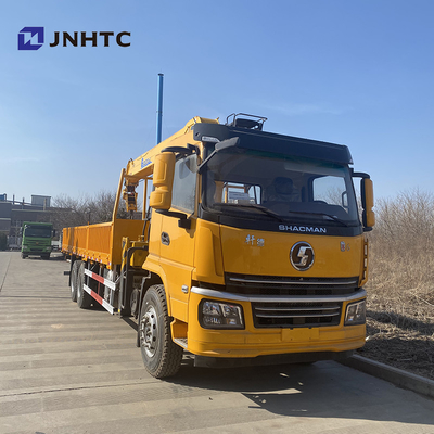 6x4 ευθύ φορτίο τοποθετημένο φορτηγό Shacman H3000 F3000 X3000 γερανών βραχιόνων