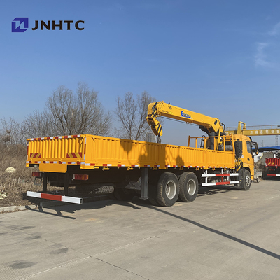 6x4 ευθύ φορτίο τοποθετημένο φορτηγό Shacman H3000 F3000 X3000 γερανών βραχιόνων