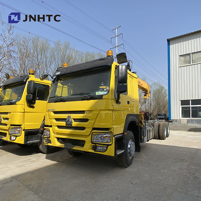 Ρόδες φορτηγών 6x4 10 βραχιόνων γερανών Sinotruk ευθύς βραχίονας 12 τόνου