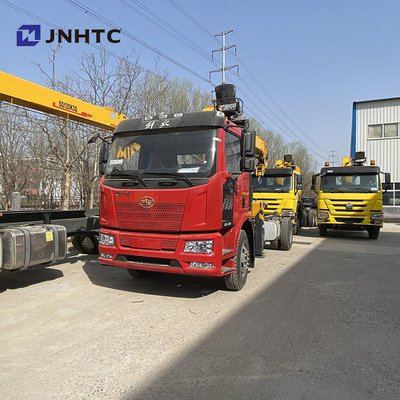 Φορτηγό βραχιόνων γερανών ροδών Drive FAW 4X2 με 6 - 10 τόνο