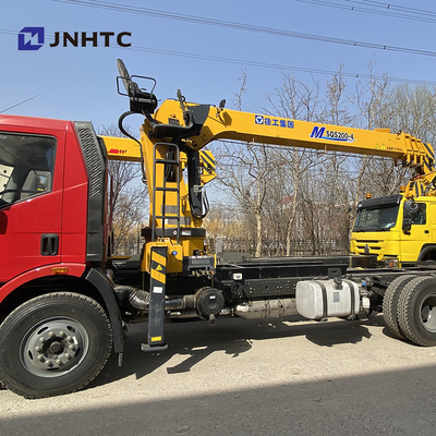 Φορτηγό βραχιόνων γερανών ροδών Drive FAW 4X2 με 6 - 10 τόνο