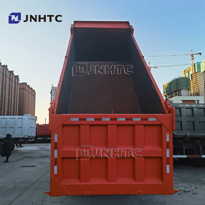 6x4 Sinotruk Howo 10 ευρο- ΙΙ εκπομπή φορτηγών απορρίψεων πολυασχόλων 371hp