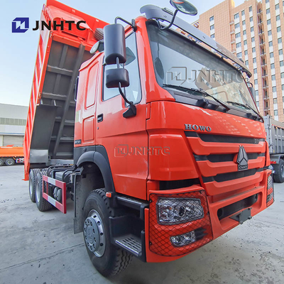 6x4 Sinotruk Howo 10 ευρο- ΙΙ εκπομπή φορτηγών απορρίψεων πολυασχόλων 371hp