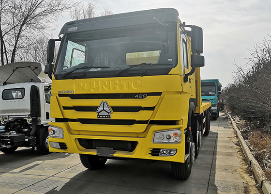 Sinotruk ηλεκτρική 12 ρόδα φορτηγών φορτίου Howo 8x4 βαρέων καθηκόντων 420hp