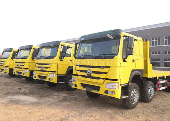 Sinotruk ηλεκτρική 12 ρόδα φορτηγών φορτίου Howo 8x4 βαρέων καθηκόντων 420hp