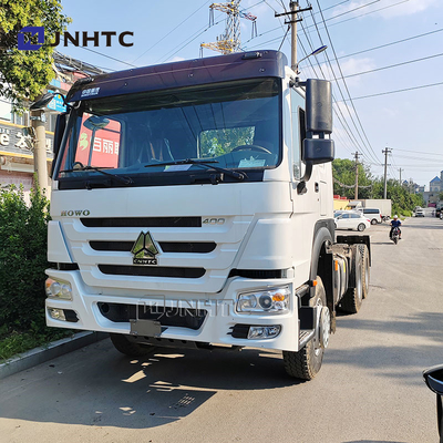 Συναρπαστικές πωλήσεις SINOTRUK 6X4 400HP Τρακτικό φορτηγό Υψηλής ποιότητας κεφαλή ρυμουλκούμενου