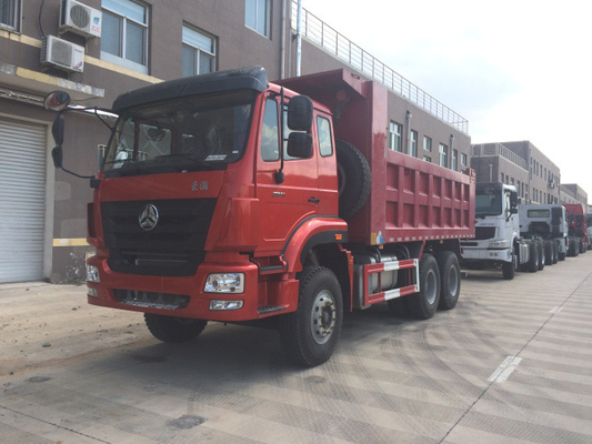 Sinotruk HOHAN υψηλό φορτηγό απορρίψεων ακαμψίας βαρέων καθηκόντων για την κατασκευή πρότυπο ZZ3255N3846 εφαρμοσμένης μηχανικής