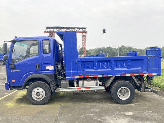 Howo Light Dump Truck 10 αυτόματη χαμηλή τιμή SINOTRUK CDW 4x2 Light Duty Mini Dump Truck Αεροεξάρτηση προς πώληση