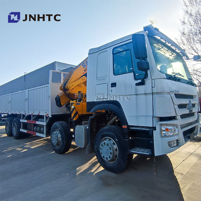 Νέο SINOTRUK HOWO 8X4 400HP φορτηγό με 10 12 τόνων γερανό
