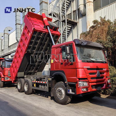 Βαρύ φορτίο Sinotruck Howo Dump Truck Camion 6x4 10 Wheeler 336 371 380 hp 40 Ton Tipper Dump Truck