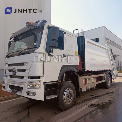 Sinotruk Howo 4X2 300 HP Euro II δεξιά κίνηση Συλλέκτης σκουπιδιών Συμπυκνωμένο φορτηγό Συλλέκτης αποβλήτων
