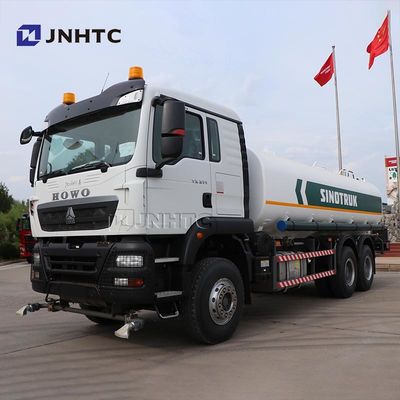 HOWO TX Υδροφόρο φορτηγό 6x4 15000/20000 λίτρα 371HP Σπρίνσελερ νερού Bowser Υδροφόρο φορτηγό