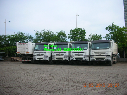 10 φορτηγό απορρίψεων ροδών 18M3 336hp Sinotruk Howo 6x4