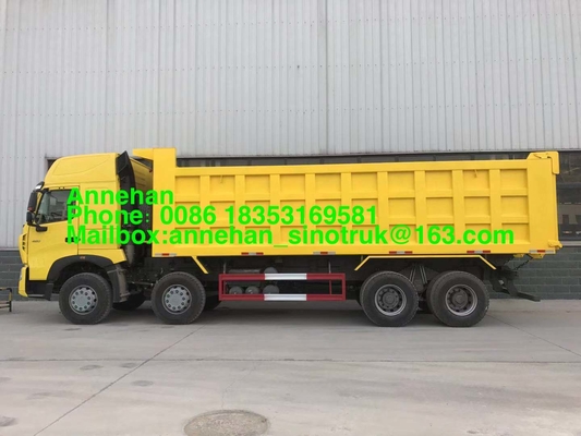 Sinotruk Howo A7 8x4 12 βαρέων καθηκόντων φορτηγό απορρίψεων ροδών 30M3