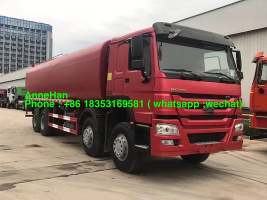 ρυμουλκό δεξαμενών νερού ροδών 371hp Sinotruk Howo7 8x4 12