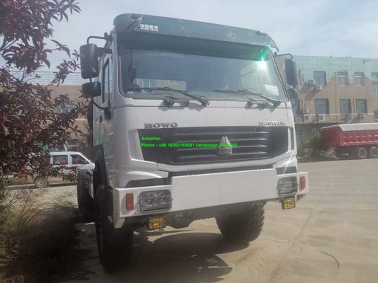 90# πείρος άσπρο 371hp 6x6 Howo 7 φορτηγό τρακτέρ