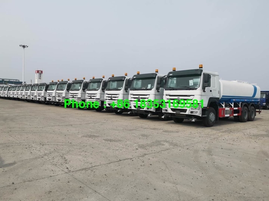 Sinotruk Howo 7 φορτηγό ψεκασμού νερού 6x4 Q345B 20000L