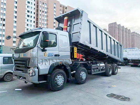 Tipper Sinotruk HOWO A7 ρόδες φορτηγών απορρίψεων 8x4 12 40 τόνος