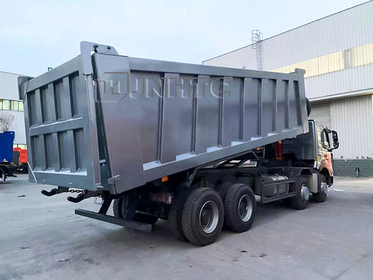 12 Tipper απορρίψεων ροδών HOWO A7 φορτηγό 420hp στις Φιλιππίνες