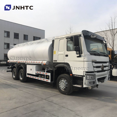 Φορτηγό βυτιοφόρων καυσίμων HOWO 6x4 336hp με το βυτιοφόρο 20cbm