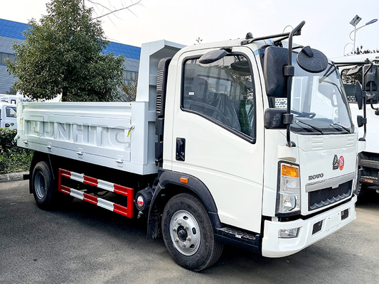 Εμπορικά φορτηγά καθήκοντος HOWO 4X2 4x4 ελαφριά Tipper απορρίψεων 10 τόνου φορτηγό